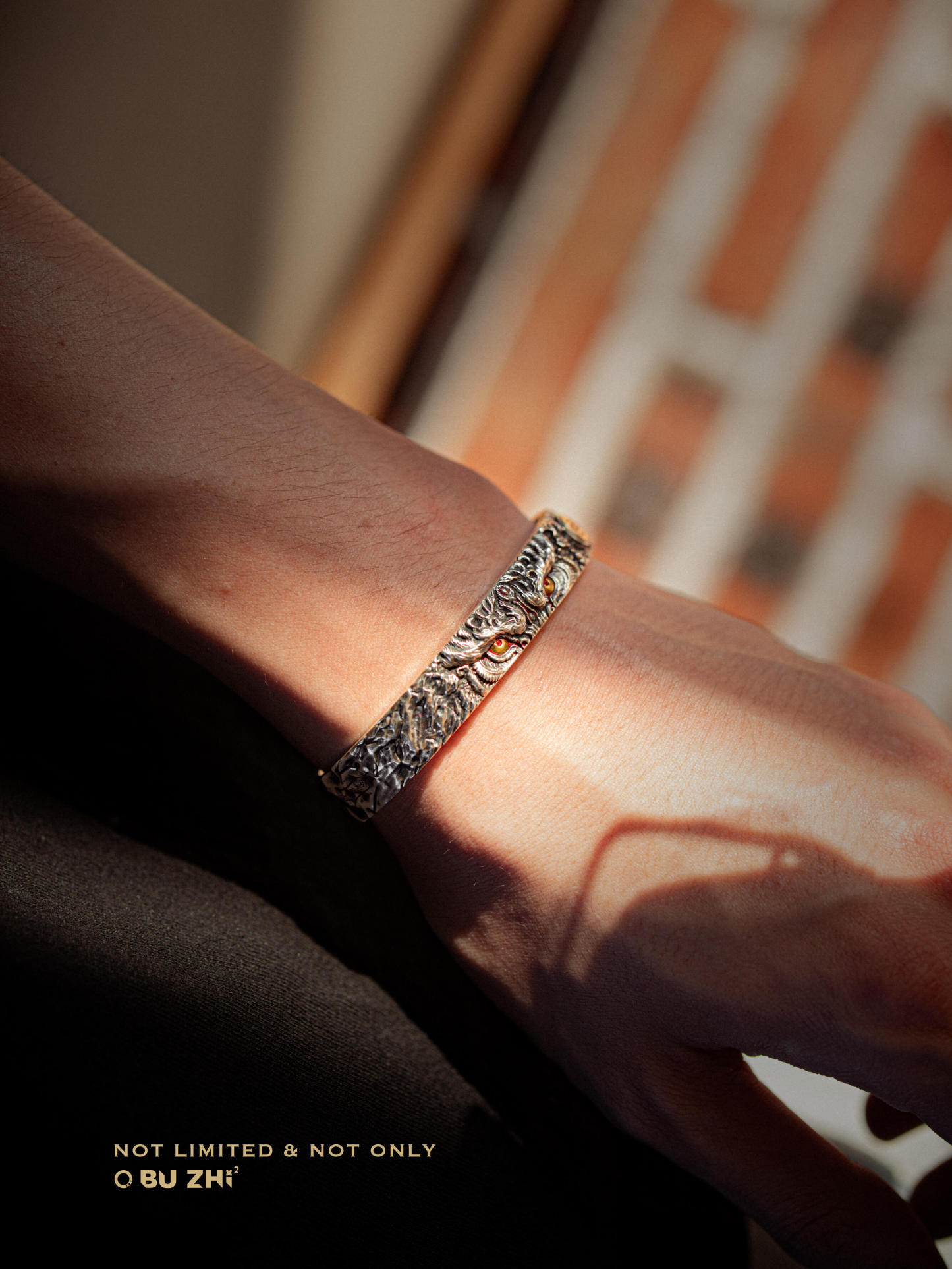 Black Tiger (Buddhist Guardian) Bangle